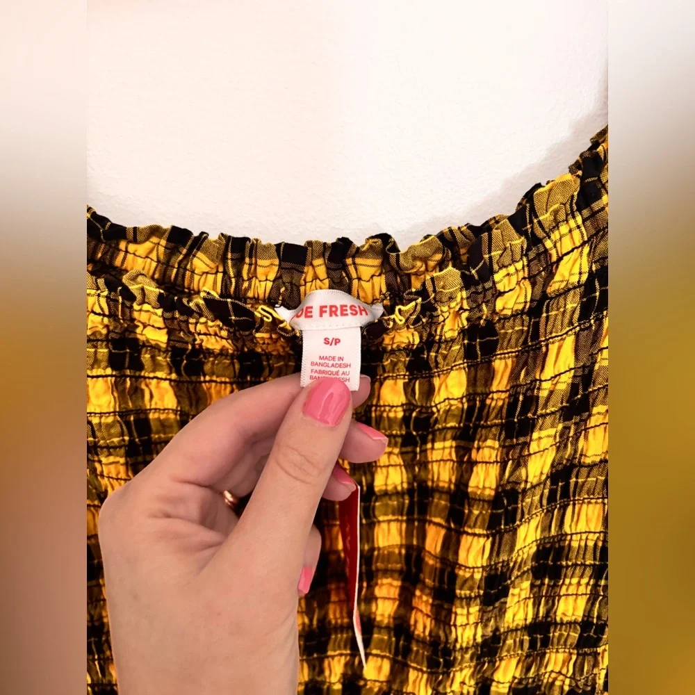 Gingham Maxi Dress - Picture 4 of 4